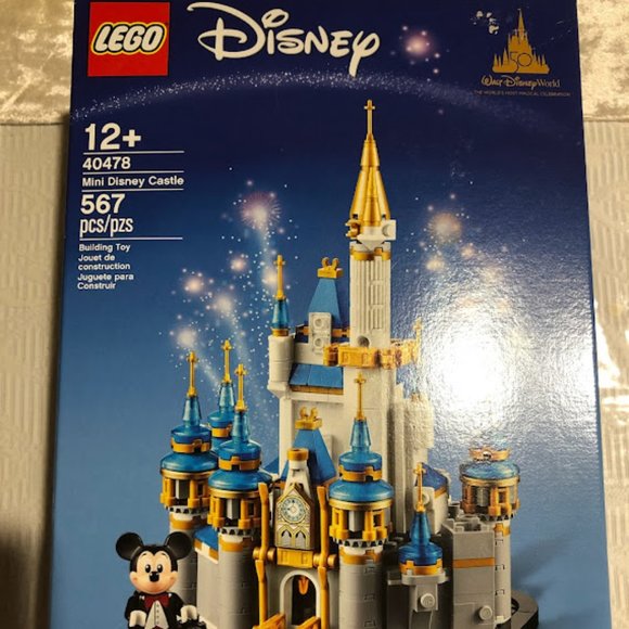 New Lego Disney Mini Castle 40478 Walt Disney World 50th Anniversary - Picture 1 of 3